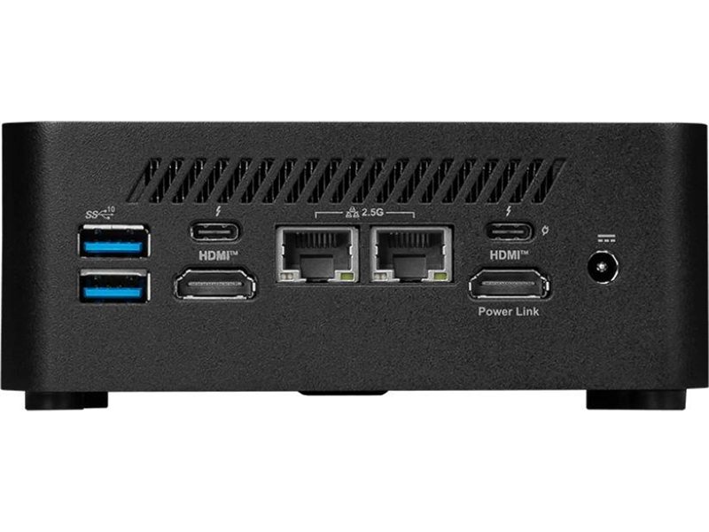 Неттоп MSI Cubi NUC 1M-052BRU Core 5 120U (1.4) Graphics CR без ОС 2xGbitEth WiFi BT 120W черный (936-B0B111-080)