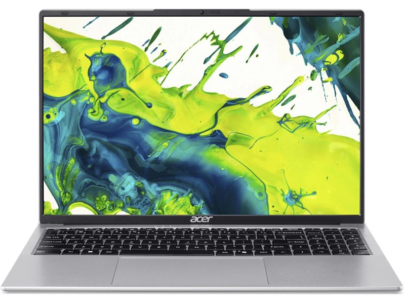 Ноутбук Acer Aspire Lite AL16-54P-763P Core i7 1355U 16Gb SSD512Gb Intel Iris Xe graphics 16" IPS WUXGA (1920x1200) без ОС silver WiFi BT Cam 5100mAh (NX.DK6CD.004)
