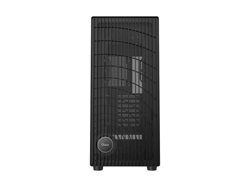 Case Ocypus Gamma C70 BK ATX / win / black / no PSU / Tempered Glass