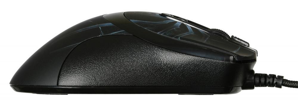 Мышь A4Tech Oscar Editor XL-747H рисунок/голубой лазерная 3600dpi USB 6but (XL-747H (BLUE SPIDER))