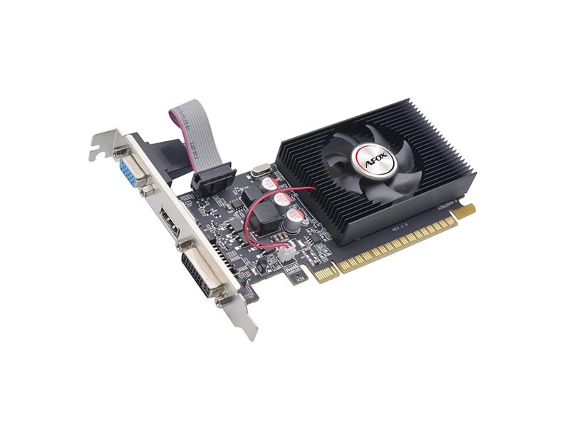 Видеокарта Afox GT420 2GB GDDR3 128bit VGA DVI HDMI 1FAN LP RTL