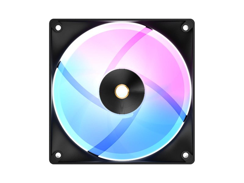 Вентилятор для корпуса Ocypus Delta F12 BK ARGB, 120x120x25mm, 4-PIN PWM, 500-2000 RPM, 29 DBA MAX, HYDRO BEARING
