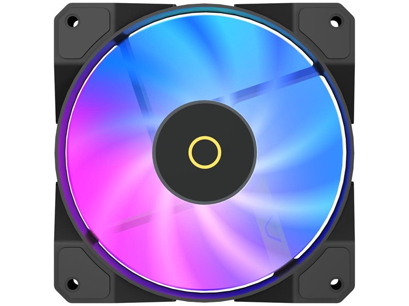 Вентилятор для корпуса Ocypus Beta F12 BK ARGB REVERSE BLADE, 120x120x25mm, 3-PIN, 800-1600 RPM, 29 DBA MAX, HYDRO BEARING