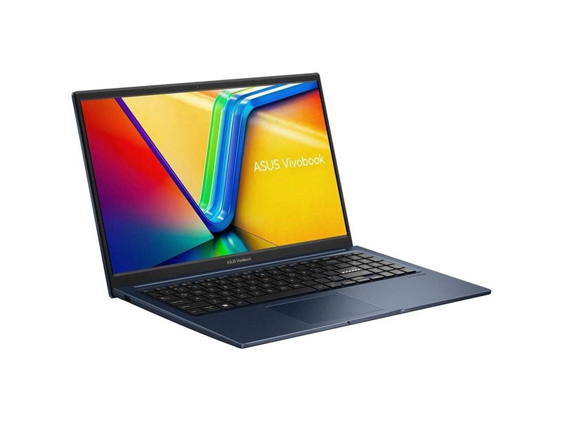 Ноутбук ASUS Vivobook 15 X1504VA-BQ4055 Intel Core 5 120U/16Gb (soldered D4)/SSD512Gb/UMA/15.6"/IPS/FHD/1920x1080/60Hz/NoOS/Blue/1.7kg