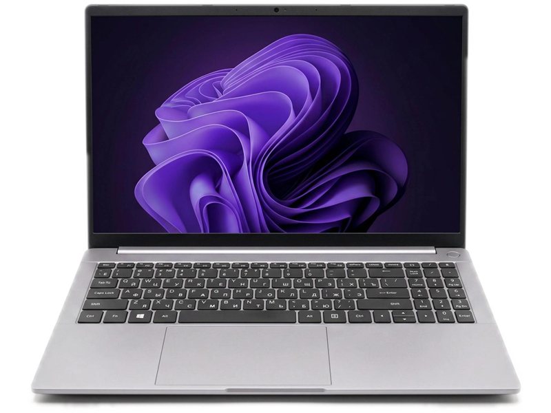 Ноутбук Hiper FACTUM W15D Ryzen 5 7430U 8Gb SSD512Gb AMD Radeon Graphics 15.6" IPS FHD (1920x1080) Windows 11 Pro grey WiFi BT Cam (FW15D-R5743R8N5W6WPG)