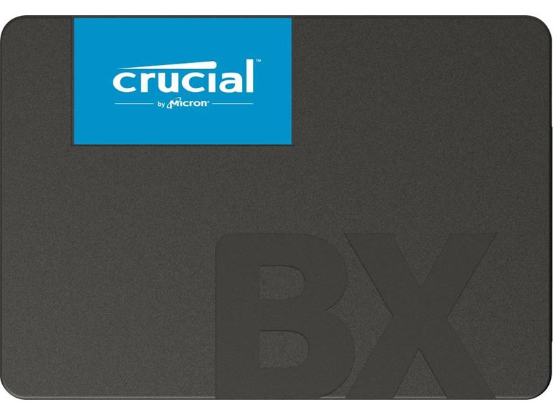 Твердотельный накопитель SSD Crucial BX500 CT2000BX500SSD1 2TB 2.5" Client SATA 6Gb/s, 540/500, 3D TLC, RTL, (821584)