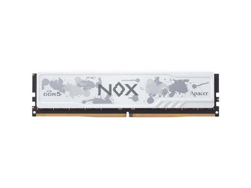 Модуль памяти Apacer DDR5 DIMM 5600-40 2048x8 32GB 1.25V OC NOX White DDR5 w/HS RP-K2