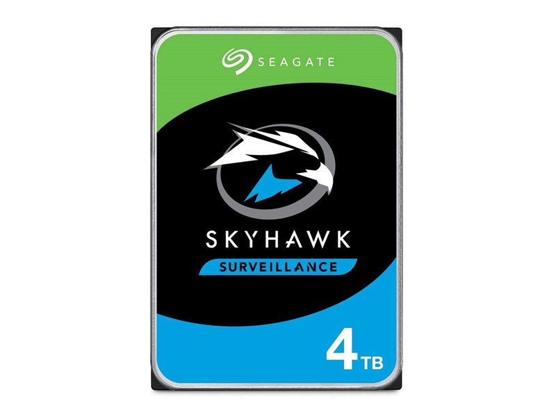 Жесткий диск Seagate SkyHawk Surveillance ST4000VX016 4TB 3.5" SATA 6Gb/s, 5400rpm, 256MB, 24x7, CMR, Air, Bulk