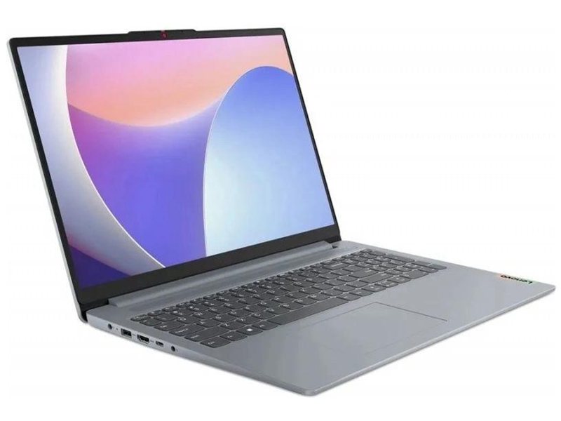 Ноутбук Lenovo IdeaPad Slim 3 15IRU8 Core i3 1315U 8Gb SSD512Gb Intel UHD Graphics 15.6" TN FHD (1920x1080) без ОС grey WiFi BT Cam (82X700L7IN)