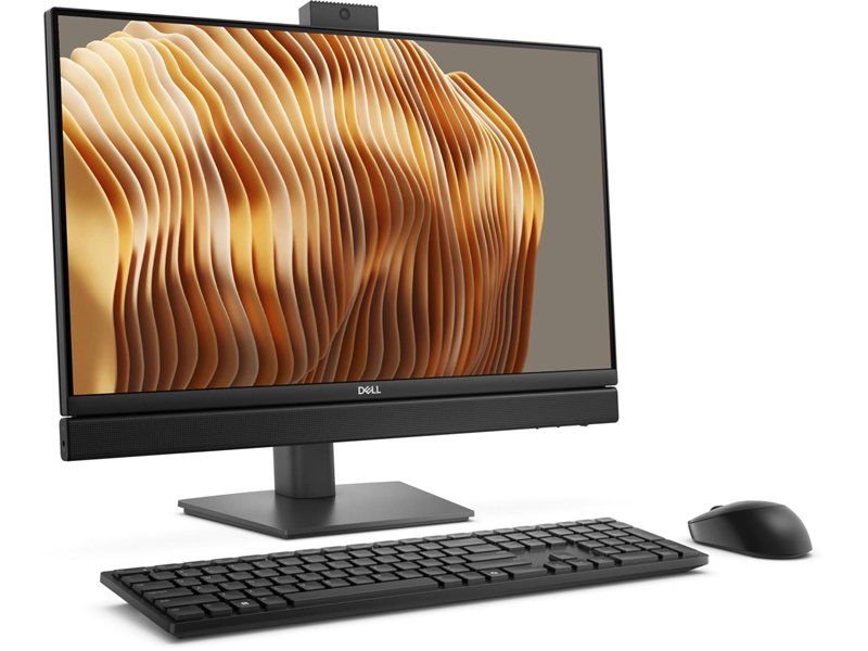 Моноблок Dell Pro 24 QC24250 23.8" Full HD Core Ultra 7 265 (2.4) 64Gb SSD2Tb Graphics CR Windows 11 Pro GbitEth WiFi BT 160W клавиатура мышь Cam темно-серый 1920x1080