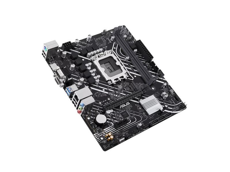 Материнская плата ASUS PRIME H610M-D LGA1700 mATX 2xDDR5 PCIEx16 PCIEx1 M.2 HDMI VGA GLAN