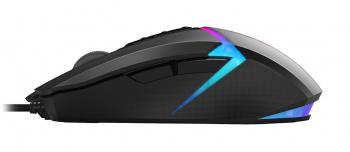 Мышь A4Tech Bloody W60 Max черный оптическая 10000dpi USB 7but (W60 MAX STONE BLACK)