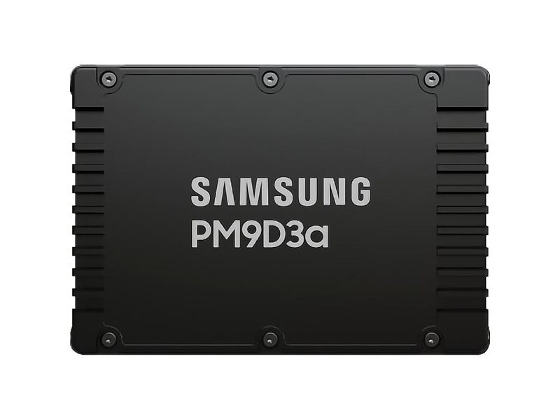 Твердотельный накопитель Samsung Enterprise SSD, 2.5"(SFF/U.2) 15mm, PM9D3a, 1920GB (1.92TB), PCIe5.0 1x4 NVMe 2.0, R12000/W3500Mb/s IOPS(R4K) 1700K/150K, MTBF 2.5M, 1DWPD/5Y TBW 3504TB, OEM, (replace MZQL21T9HCJR-00A07)