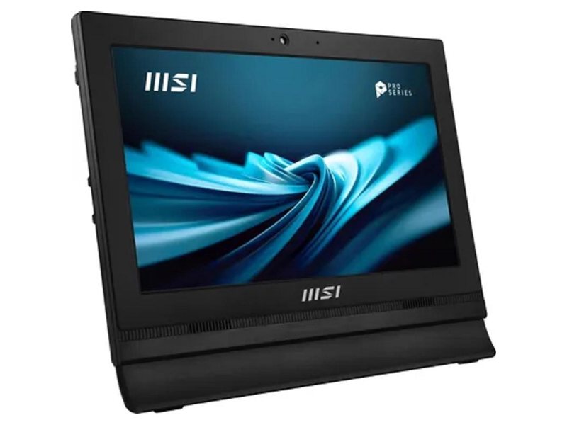 Моноблок MSI Pro AP162T ADL-077RU 15.6" Full HD Touch N100 (0.8) 8Gb SSD128Gb UHDG CR Windows 11 Pro 2xGbitEth WiFi BT 65W клавиатура мышь Cam черный 1920x1080