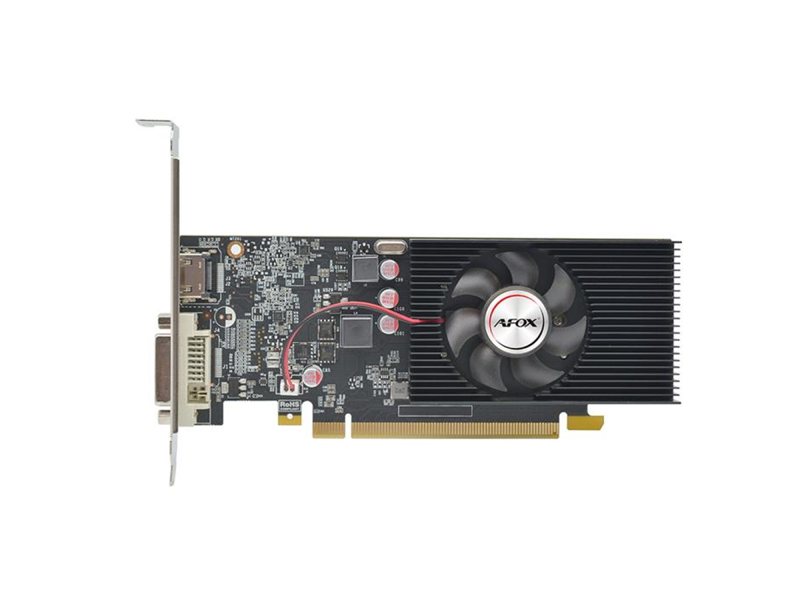 Видеокарта AFOX GT1030 4Gb 64bit DDR4 DVI/HDMI 1FAN (AF1030-4096D4L5) RTL