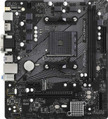Материнская плата ASROCK A520M-HDV, AM4, A520, 2*DDR4, 4*SATA, 1*M.2, 4*USB 3.2, 2*USB 2.0, 1*PCIx16, 1*PCIx1, D-Sub+DVI-D+HDMI, mATX