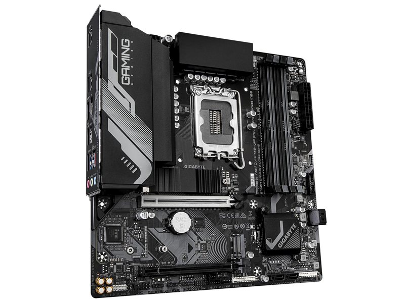 Материнская плата Gigabyte B760M GAMING X DDR4 GEN5 B760, LGA1700, 4xDDR4, 2*PCI-Ex16, 2*M.2, 1*Type-C, 5*USB3.2Gen1, 9*USB2.0, 4*SATA3.0, 2.5G, DP, HDMI, ATX, RTL