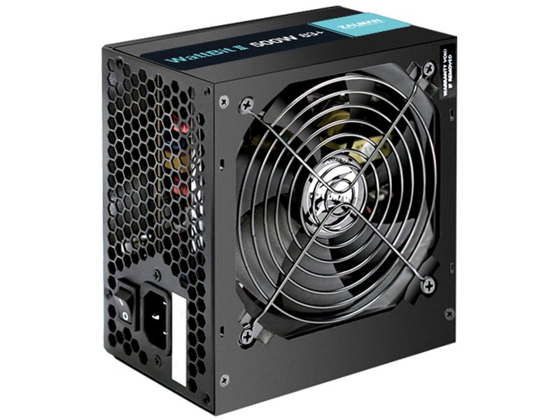 Блок питания Zalman ATX 500W ZM500-XEII (20+4pin) PPFC 120mm fan 4xSATA RTL