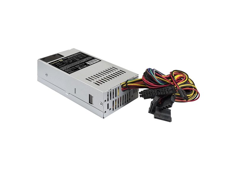 Exegate EX292234RUS Блок питания 450W ExeGate F450AS (Flex ATX, for ITX case, APFC, КПД 80% (80 PLUS), 4cm fan, 24pin, 4pin, 3xSATA, 2xIDE)
