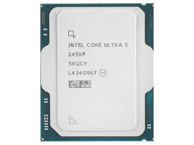 Центральный Процессор Intel Core Ultra 5 245KF OEM (Arrow Lake, C14(8EC/6PC)/T14, 3,6/5,2GHz, Without Graphics, L2 26Mb, Cache 24Mb, TDP 125/159W, S1851)