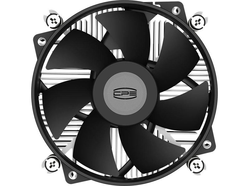 Устройство охлаждения(кулер) PcCooler R95-I Soc-1200/1700/1851 серебристый/черный 4-pin 31.2dB Al+Cu 95W 400gr Ret (R95-XXNIXX-GL)