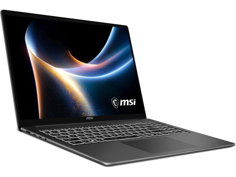 Ноутбук MSI Modern 16S AI+ G3MG-013XRU Core Ultra 5 322 16Gb SSD512Gb Intel Graphics 16" OLED FHD+ (1920x1200) FreeDOS grey WiFi BT Cam (9S7-26U211-013)