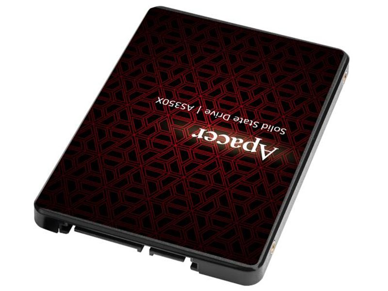 Твердотельный накопитель Apacer SSD PANTHER AS350X 128Gb SATA 2.5" 7mm, R560/W540 Mb/s, 3D NAND, IOPS 38K/75K, MTBF 1,5M, 75TBW, Retail, 3 years (AP128GAS350XR-1)