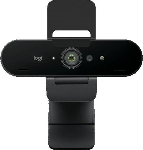 Камера Web Logitech BRIO черный 13Mpix (4096x2160) USB3.0 с микрофоном (960-001725)
