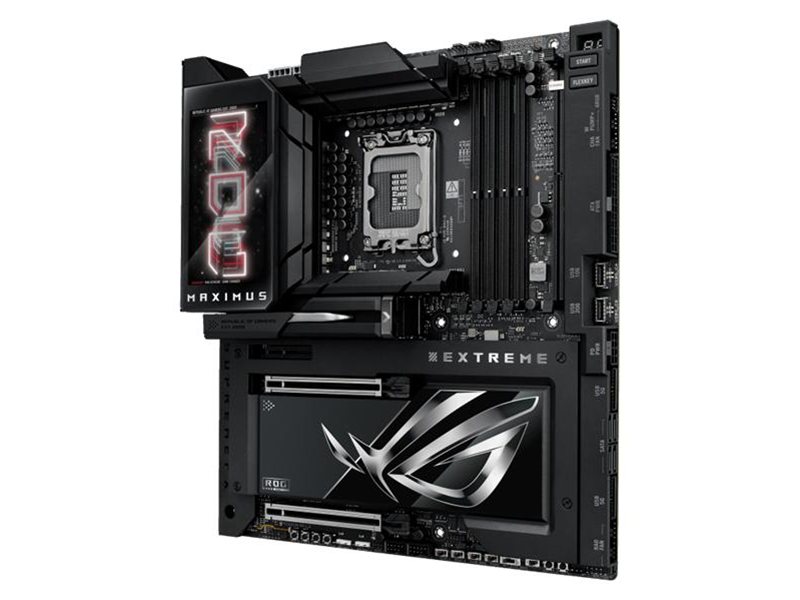 Материнская плата ASUS ROG MAXIMUS Z890 EXTREME, LGA1851, Z890, 4*DDR5, 4*SATA, 6*M.2, 7*USB 3.2, Type-C, 2*PCIx16, 2*PCIx4, 2*Thunderbolt™ 5, HDMITM, ATX; 90MB1IA0-M0EAY0
