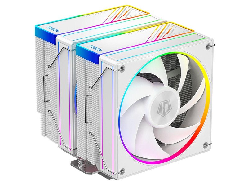 Вентилятор корпусной Вентилятор Cooler ID-Cooling FROZN A620 ARGB WHITE 270W/ Intel 1700, 12*, 115*, AMD AM5, AM4/ Screws