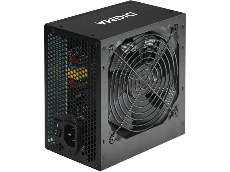 Блок питания Digma ATX 400W DPSU-400W (20+4pin) 120mm fan 3xSATA RTL