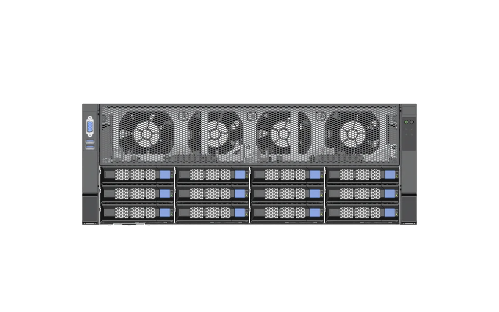 Серверная платформа SNR-SR4610LSG, 4U, Xeon 6, DDR5, 12xHDD, 10GPU, резервируемый БП