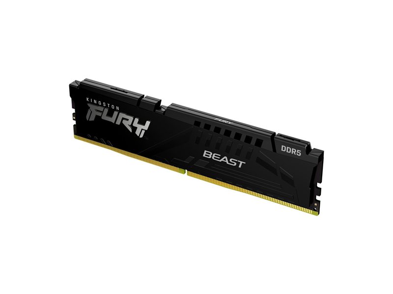 Память DDR5 32GB 5600MHz Kingston KF556C36BBE2-32 Fury Beast Black RTL Gaming PC5-44800 CL36 DIMM 288-pin 1.25В single rank с радиатором Ret