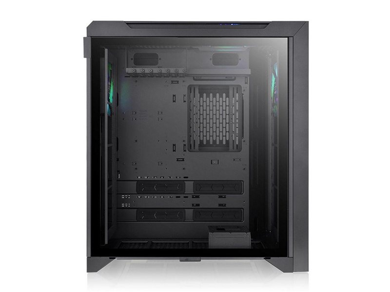 Корпус Thermaltake CA-1X7-00F1WN-01 CTE C700 TG ARGB/Black/Win/SPCC/Tempered Glass*2/CT140 ARGB Fan*3/Brown Box