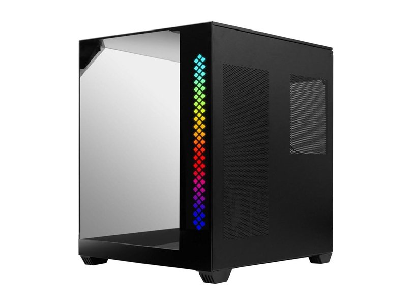 Ginzzu V340 RGB подсветка, закаленное стекло 1*USB 3.0,1*USB 2.0, AU Белый mATX