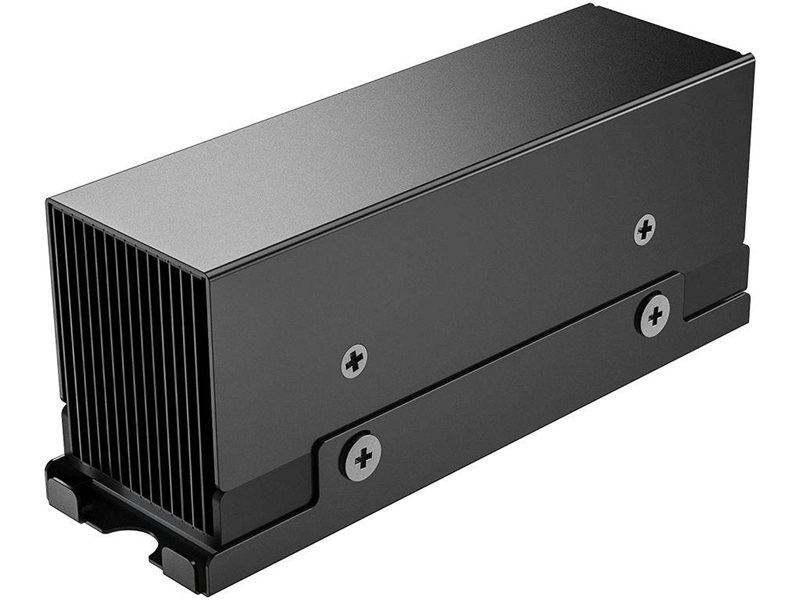 Радиатор для SSD ID-Cooling Zero M25 черный 24.6дБ алюминий Ret