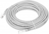 Патч-корд Lanmaster TWT-45-45-10-GY UTP RJ-45 вил.-вилка RJ-45 кат.5E 10м серый ПВХ (уп.:1шт)