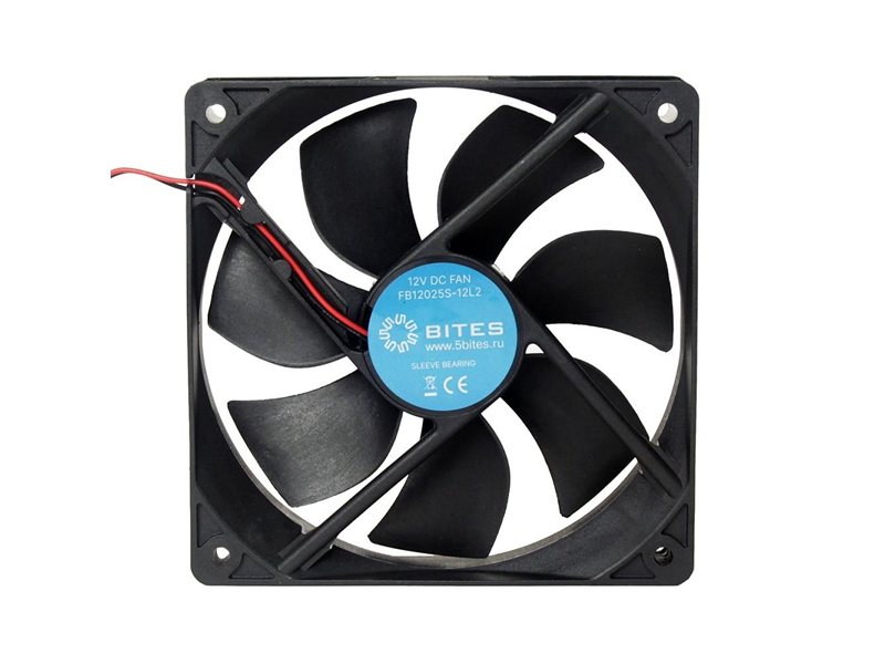 5bites Вентилятор FB12025S-12L2 120X25 / SLEEVE / 1200RPM / 2P