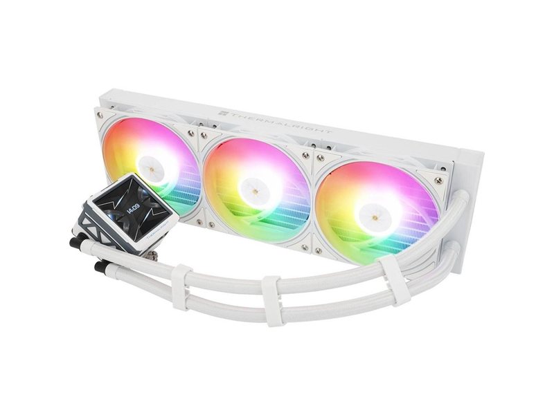 Thermalright Система водяного охлаждения Frozen Warframe 360 Ultra ARGB Black / 3x120mm ARGB PWM Fans / TRFW360UAB