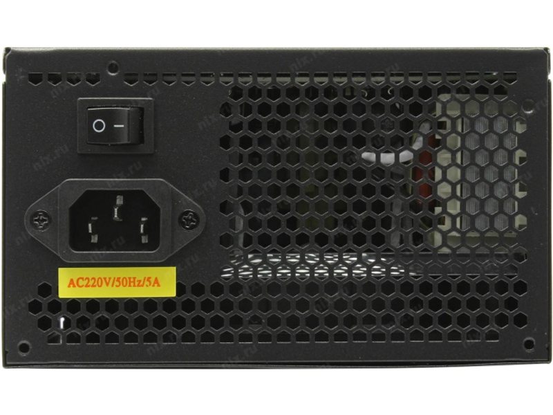 Exegate EX220360RUS Блок питания 700W Exegate 700NPXE(+PFC), black, 12cm fan, 24p+(4+4)p, 6/8p PCI-E, 4*SATA, 3*IDE, FDD