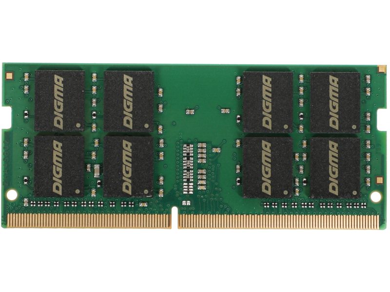 Память DDR4 32GB 3200MHz Digma DGMAS43200032D RTL PC4-25600 CL22 SO-DIMM 260-pin 1.2В dual rank Ret