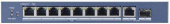 Коммутатор Hikvision DS-3E0510P-E(B) 9x1Гбит/с 1SFP 8PoE+ 110W неуправляемый