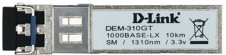 Трансивер D-Link 310GT оптич. SM Tx:1310нм до 10км (310GT/A1A)