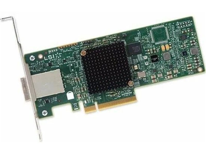 Контроллер/ LSI SAS 9300-8e SGL (8-Port Ext, 12Gb/s SATA+SAS, PCIe 3.0 HBA)