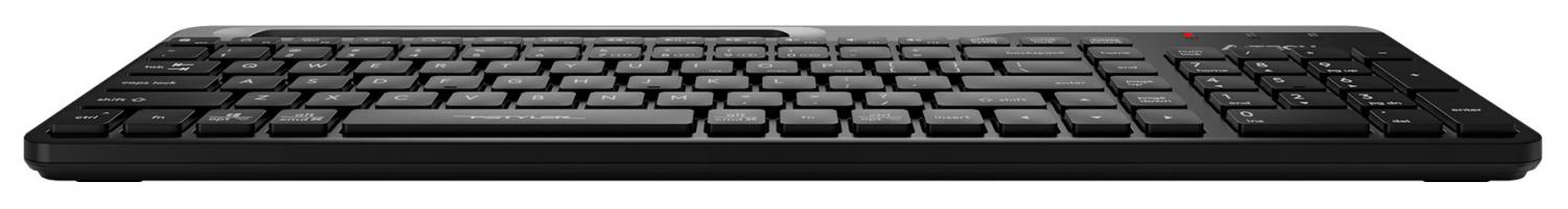 Клавиатура A4Tech FBK25 черный/серый USB беспроводная BT/Radio slim Multimedia (FBK25 BLACK)