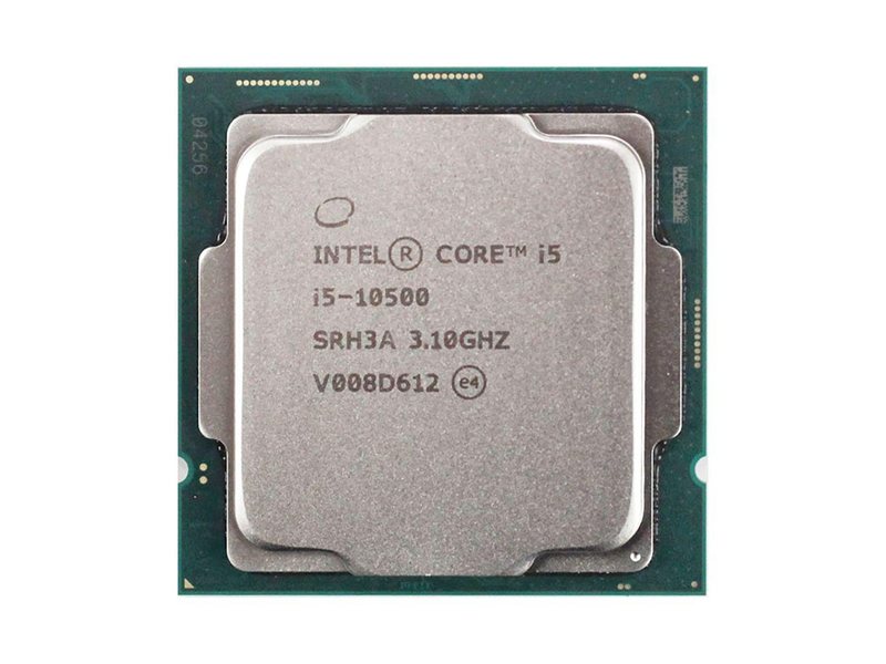 Процессор/ APU LGA1200 Intel Core i5-10500 (Comet Lake, 6C/12T, 3.1/4.5GHz, 12MB, 65/134W, UHD Graphics 630) OEM (clean pulled)