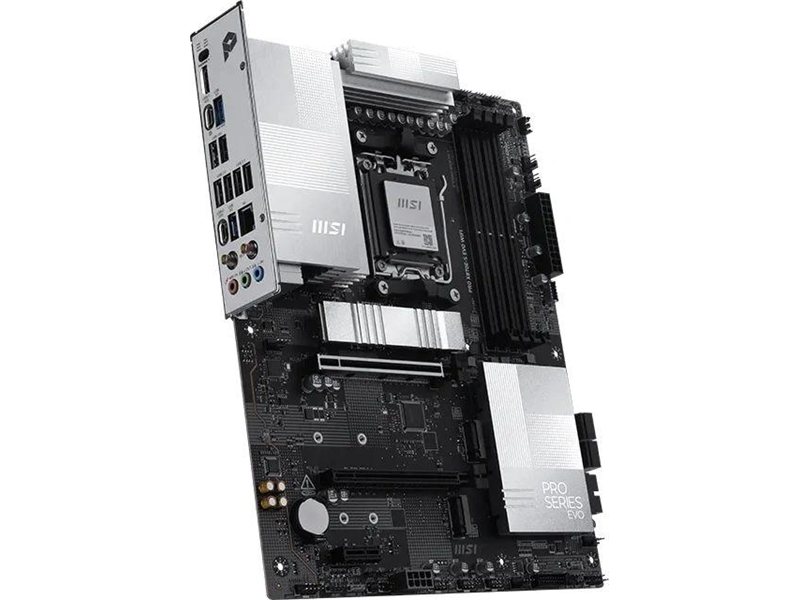 Материнская плата MSI PRO X870E-S EVO WIFI Socket AM5 AMD X870E 4xDDR5 ATX AC`97 8ch(7.1) 5Gigabit RAID+HDMI