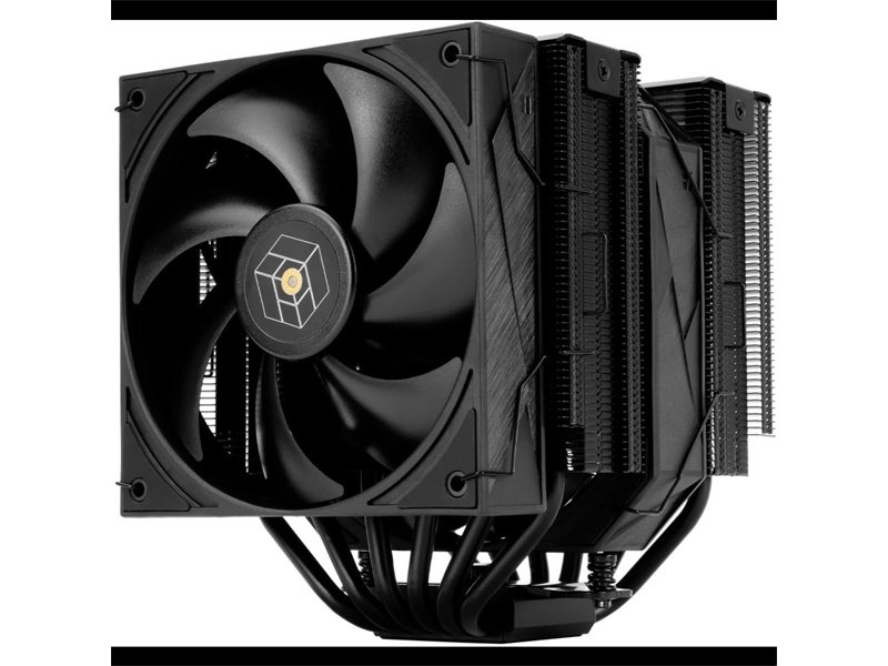 Thermalright Кулер Royal Pretor 130 Black LGA115X/1200/1700/1851/2011/2066 (1x120mm + 1x130mm PWM Fan, медное основание, 6 тепл. трубок 6мм) / TRRP130B