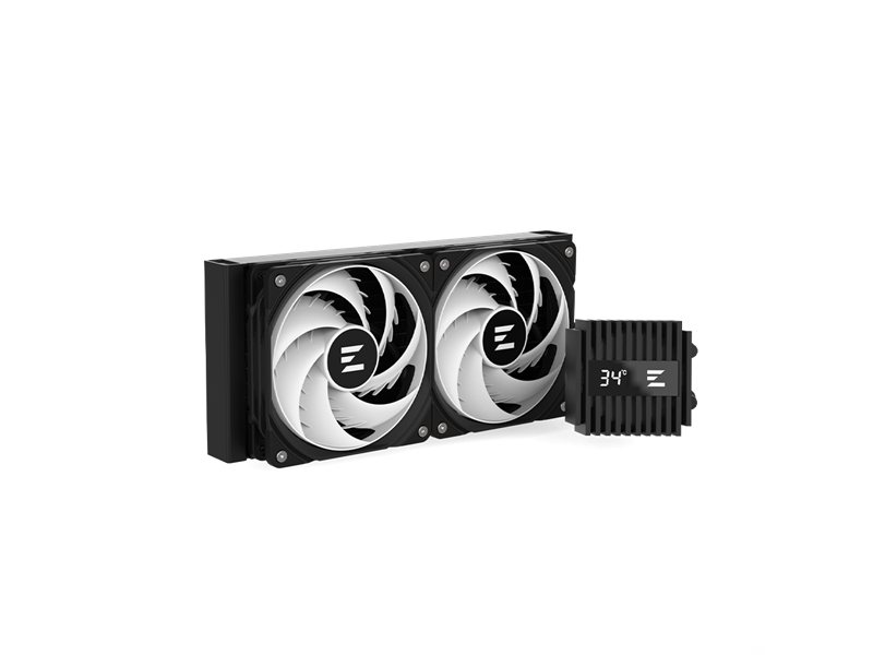 Система водяного охлаждения Zalman CPU Liquid Cooler 240mm, ARGB, black