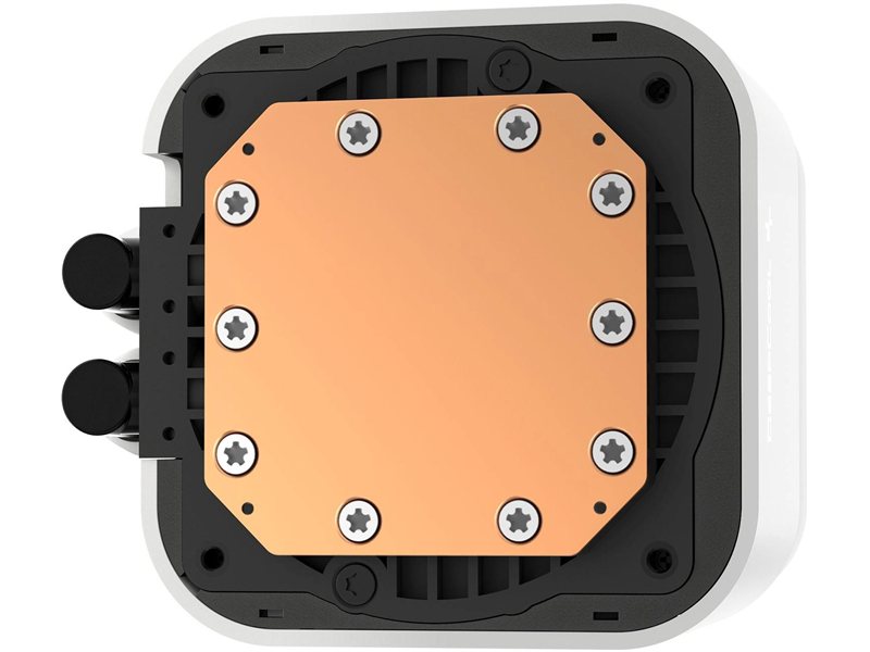Система водяного охлаждения Deepcool LQ360 Ultra ARGB Soc-AM5/AM4/1200/1700/1851 белый 4-pin 32dB Al LCD 350W 1900gr Ret (R-LQ360-WHASMC-G-1)